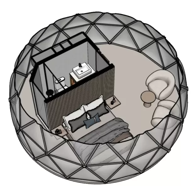 buy dome modules for glamping