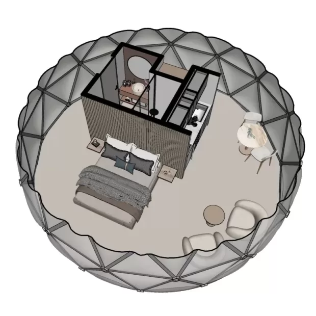 buy dome modules for glamping