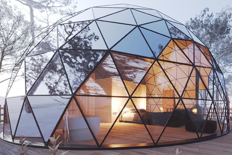 geodesic dome structure