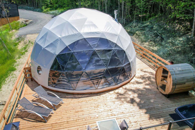 glamping dome