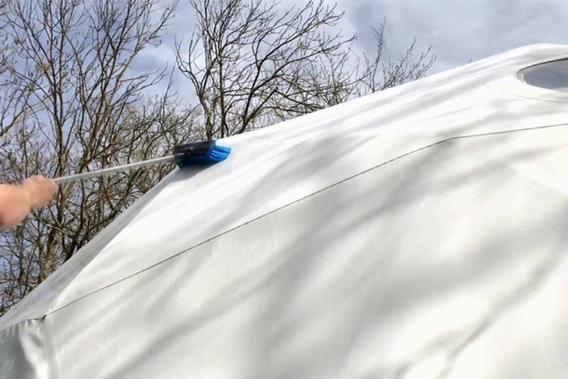 glamping dome structure